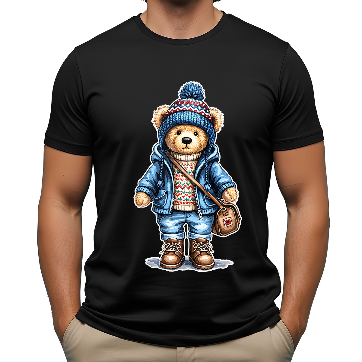 "02 Chill Bear" T-shirt