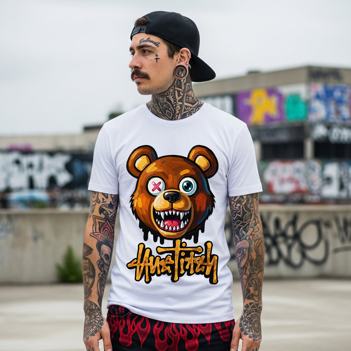"12 Toothy Bear" T-shirt
