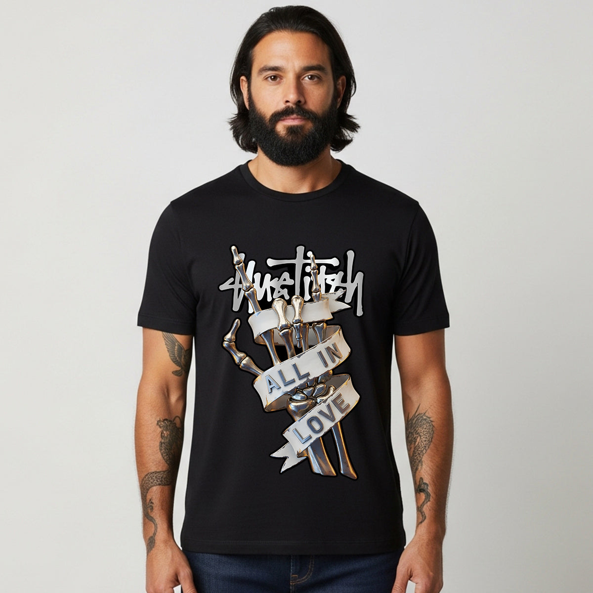 "13 Grasped by Love" T-shirt