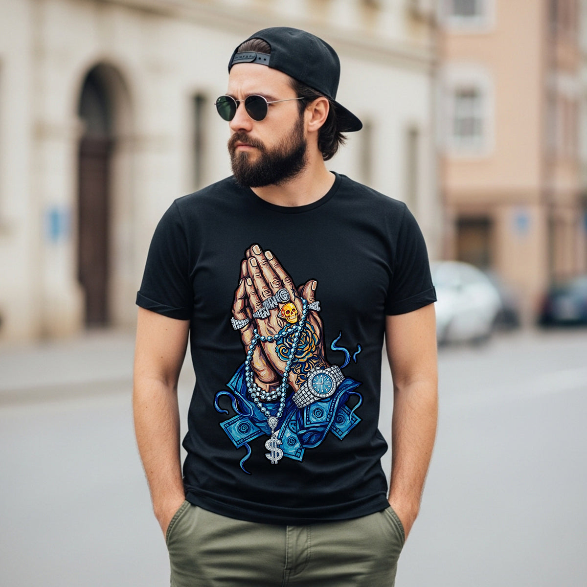 "18 Pray & Flex" T-shirt