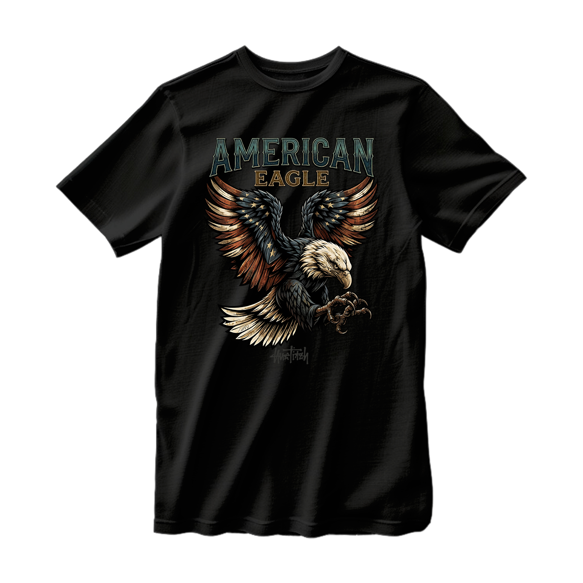 huetitch T-shirt bird 01-06