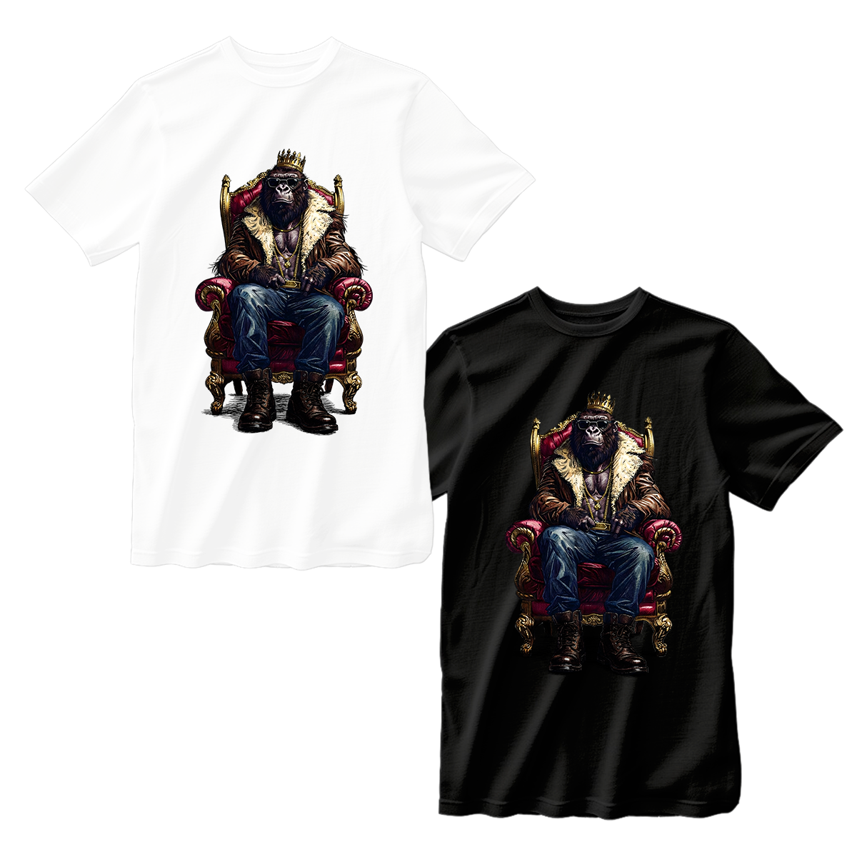 huetitch T-shirt Apes 01-02