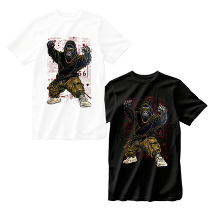 huetitch T-shirt Apes 01-04