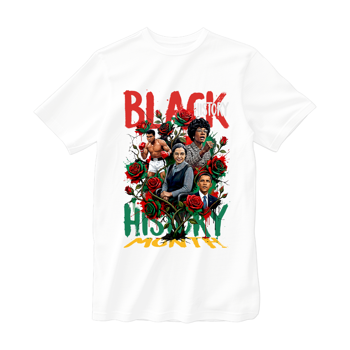huetitch T-shirt Black History 01-06