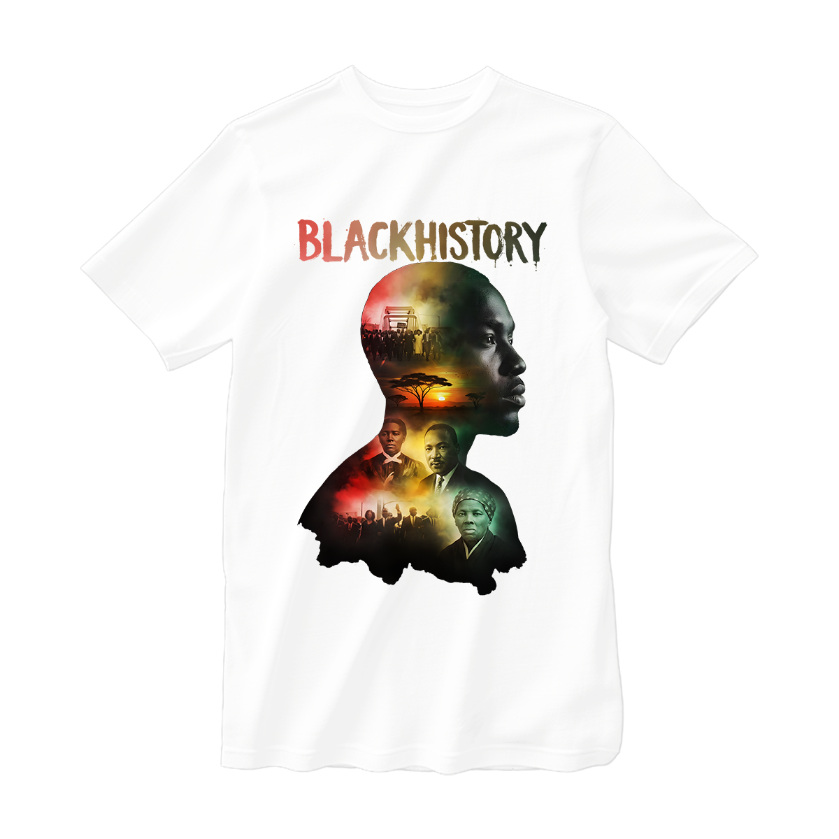 huetitch T-shirt Black History 01-07
