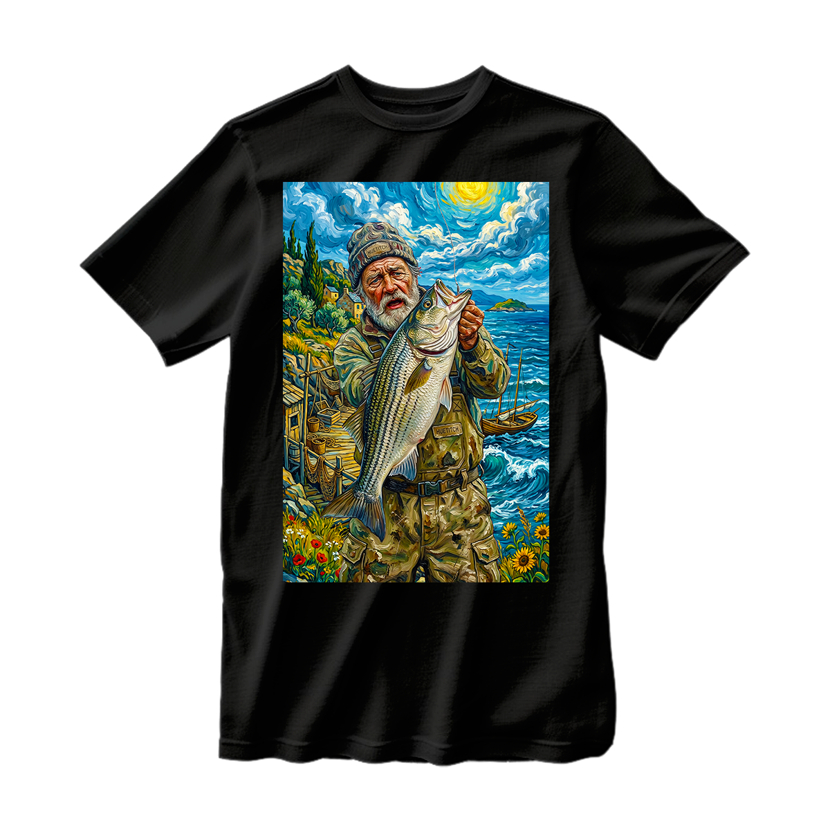 huetitch T-shirt Fish 01-01