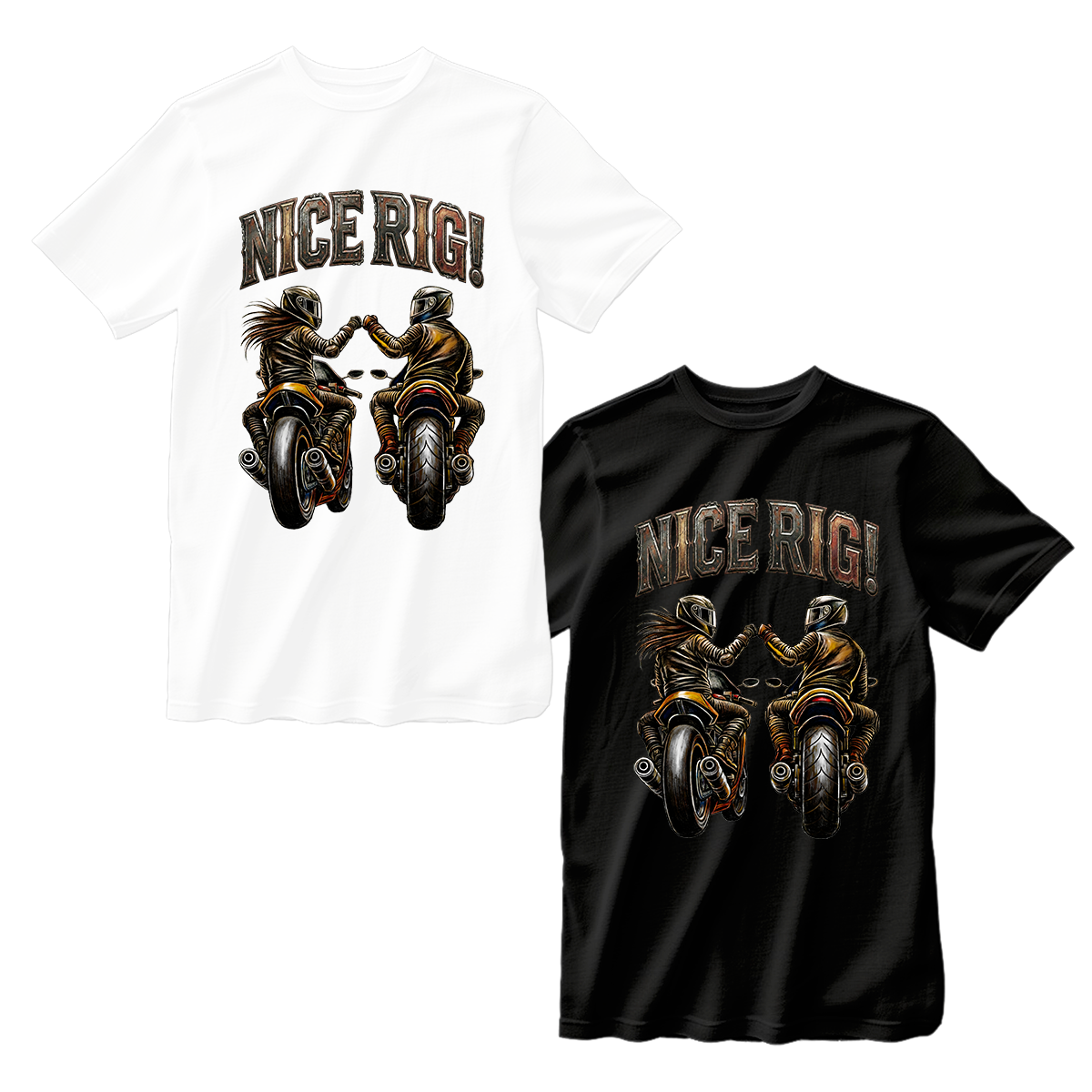 huetitch T-shirt Motorcycle 01-10
