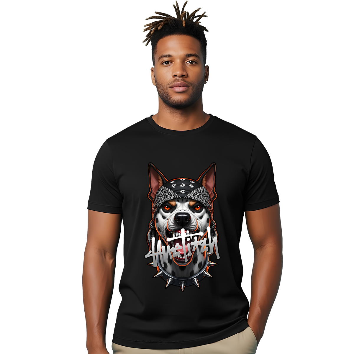 "Rebel Dalmatian" T-shirt