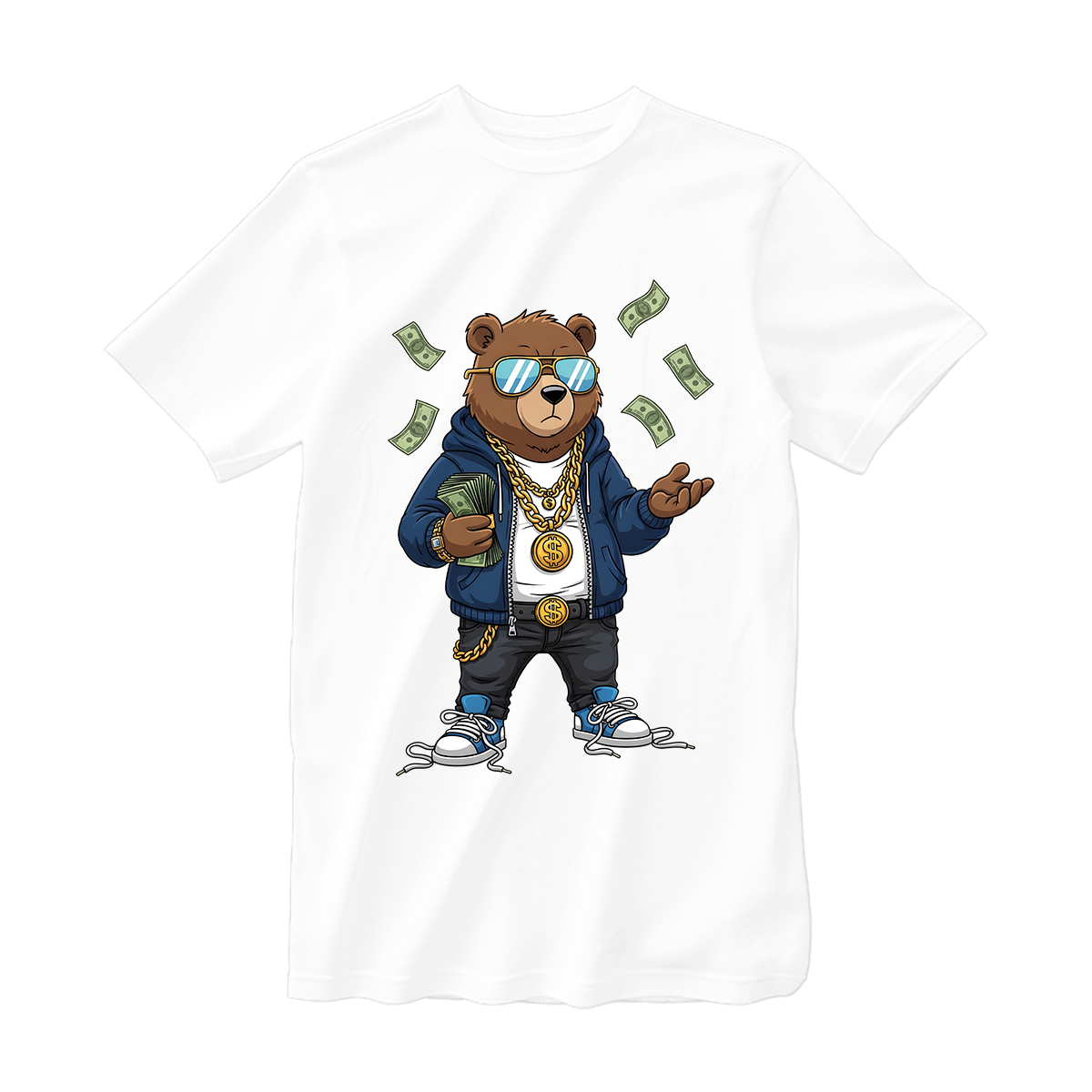 huetitch T-shirt bear 01-17