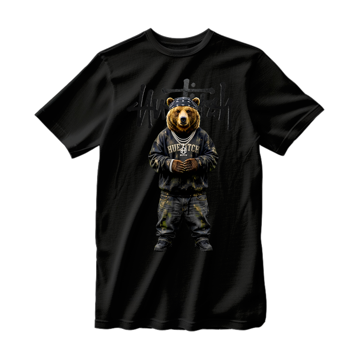 huetitch T-shirt bear 01-18