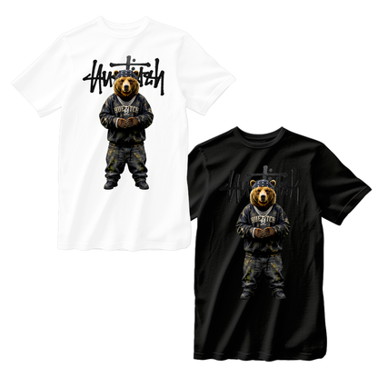 huetitch T-shirt bear 01-18