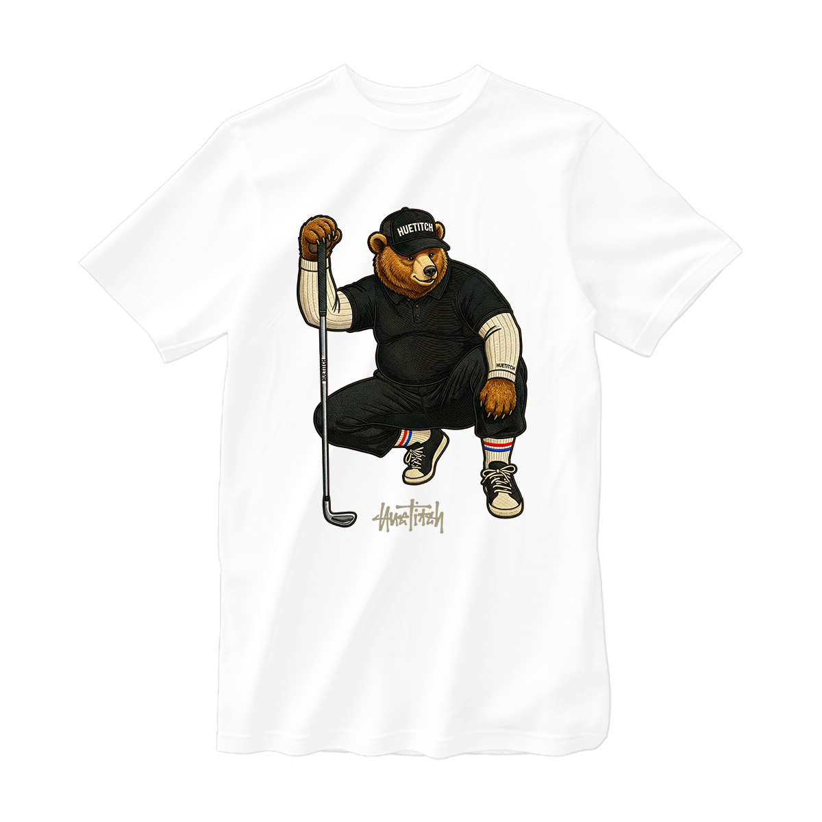 huetitch T-shirt bear 01-19