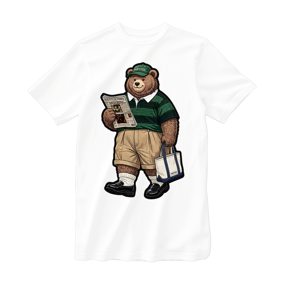 huetitch T-shirt bear 01-20