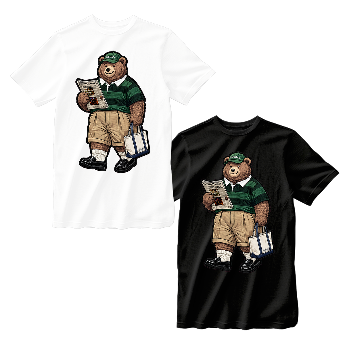 huetitch T-shirt bear 01-20