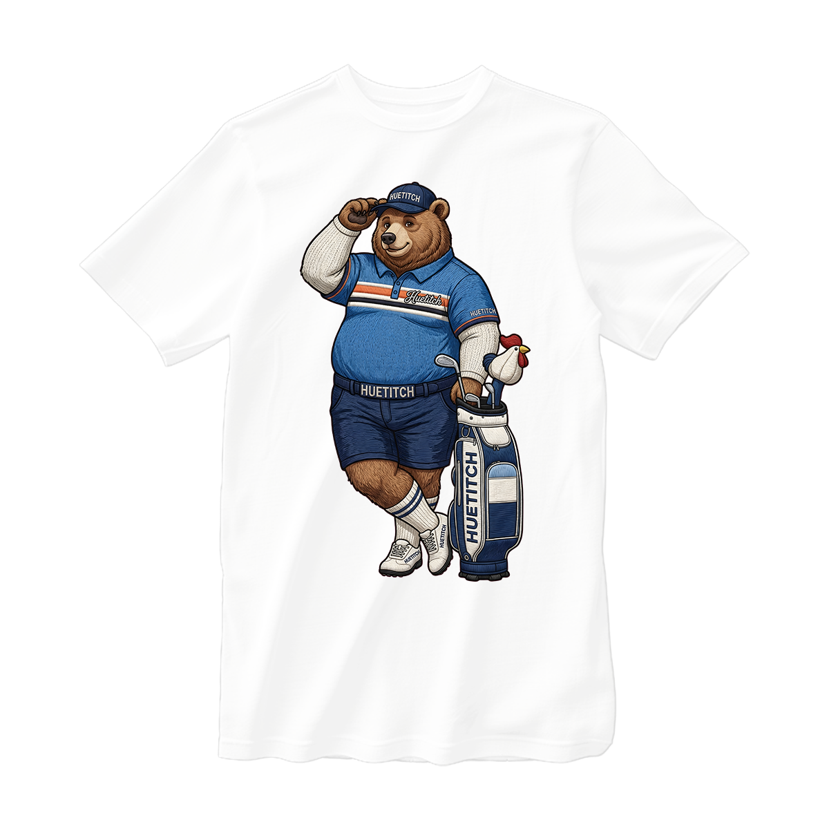 huetitch T-shirt bear 01-21