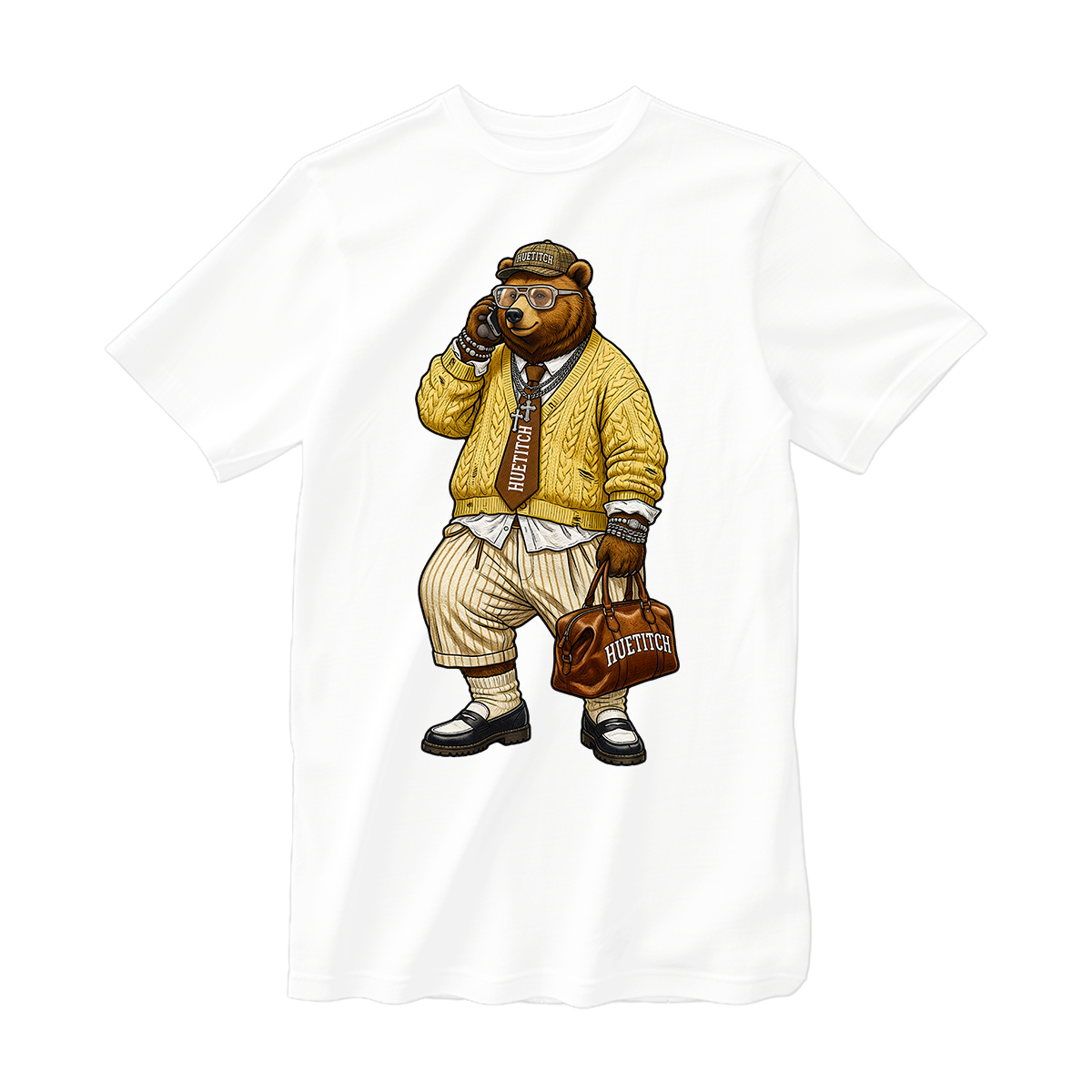 huetitch T-shirt bear 01-22