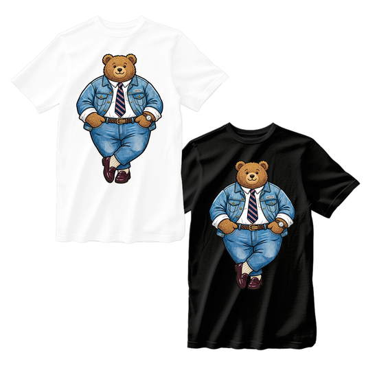 huetitch T-shirt bear 01-23