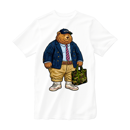 huetitch T-shirt bear 01-25