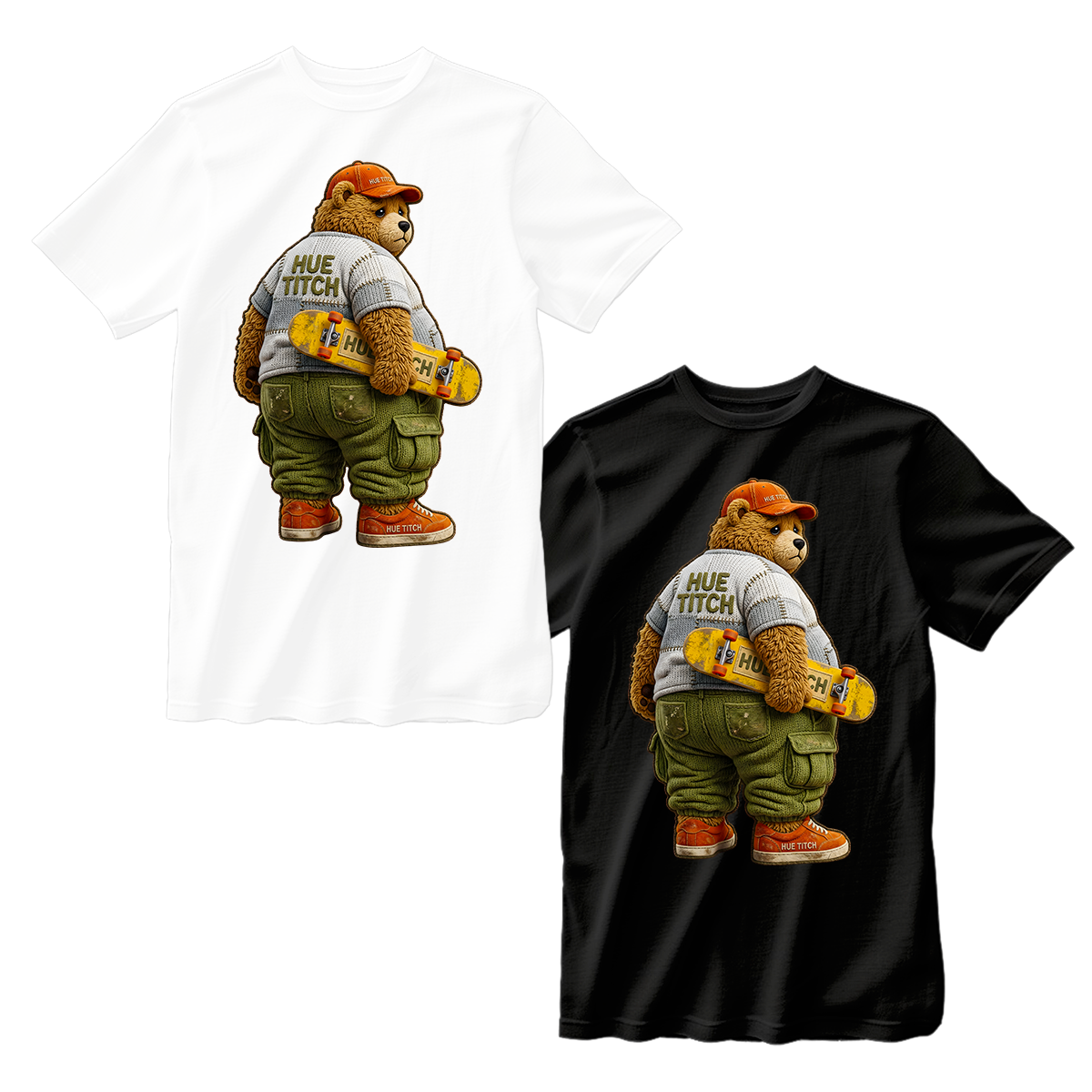 huetitch T-shirt bear 01-27