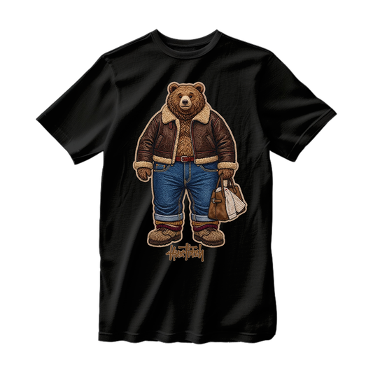 huetitch T-shirt bear 01-28