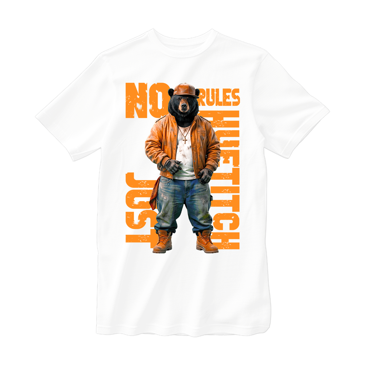 huetitch T-shirt bear 01-29