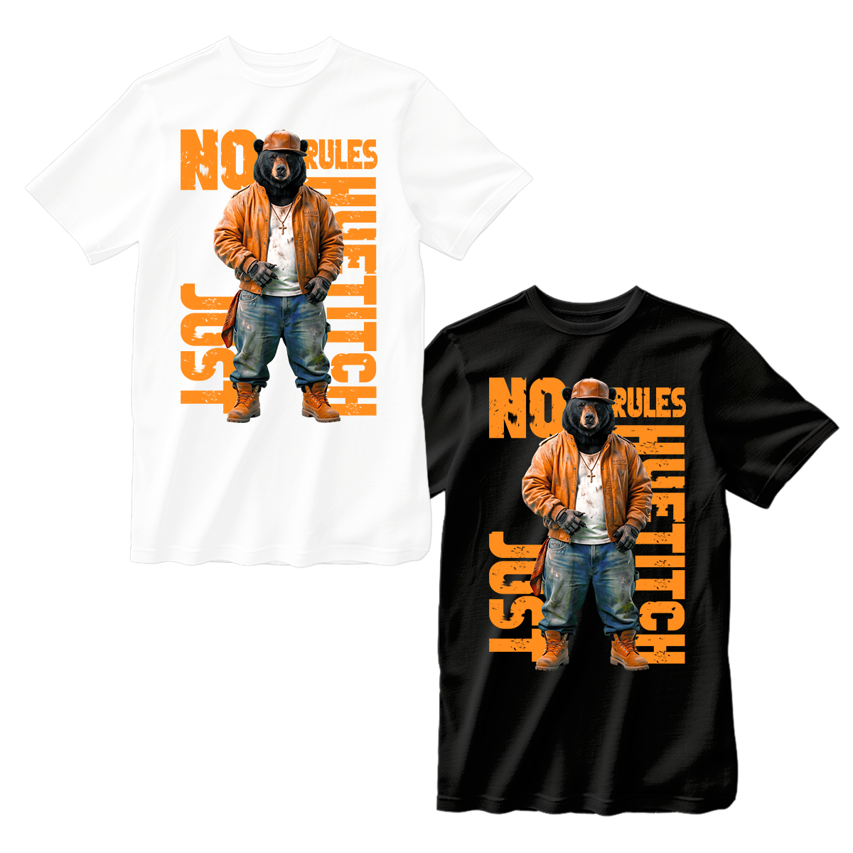 huetitch T-shirt bear 01-29