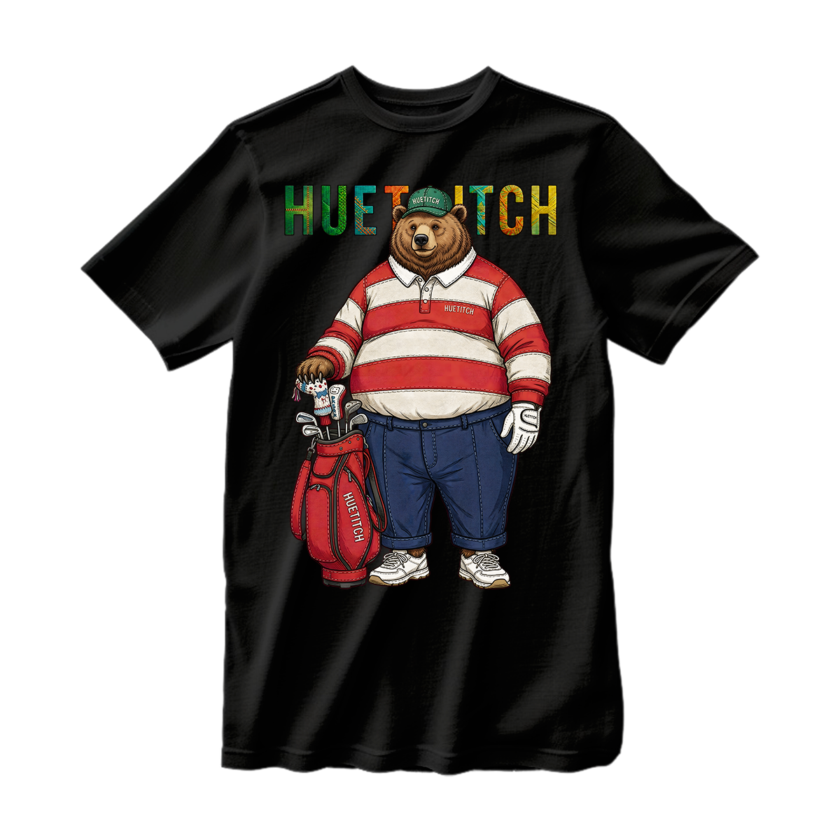 huetitch T-shirt bear 01-31