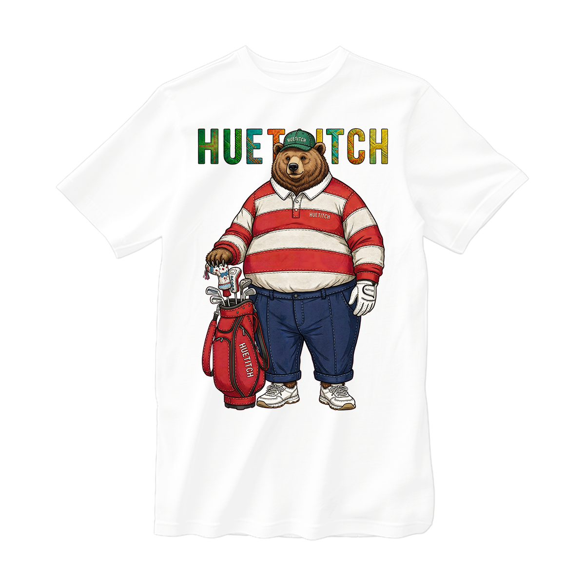 huetitch T-shirt bear 01-31