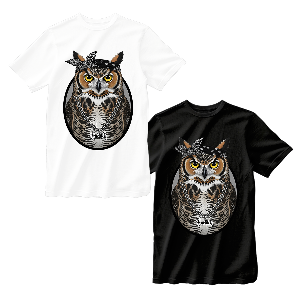 huetitch T-shirt bird 01-04