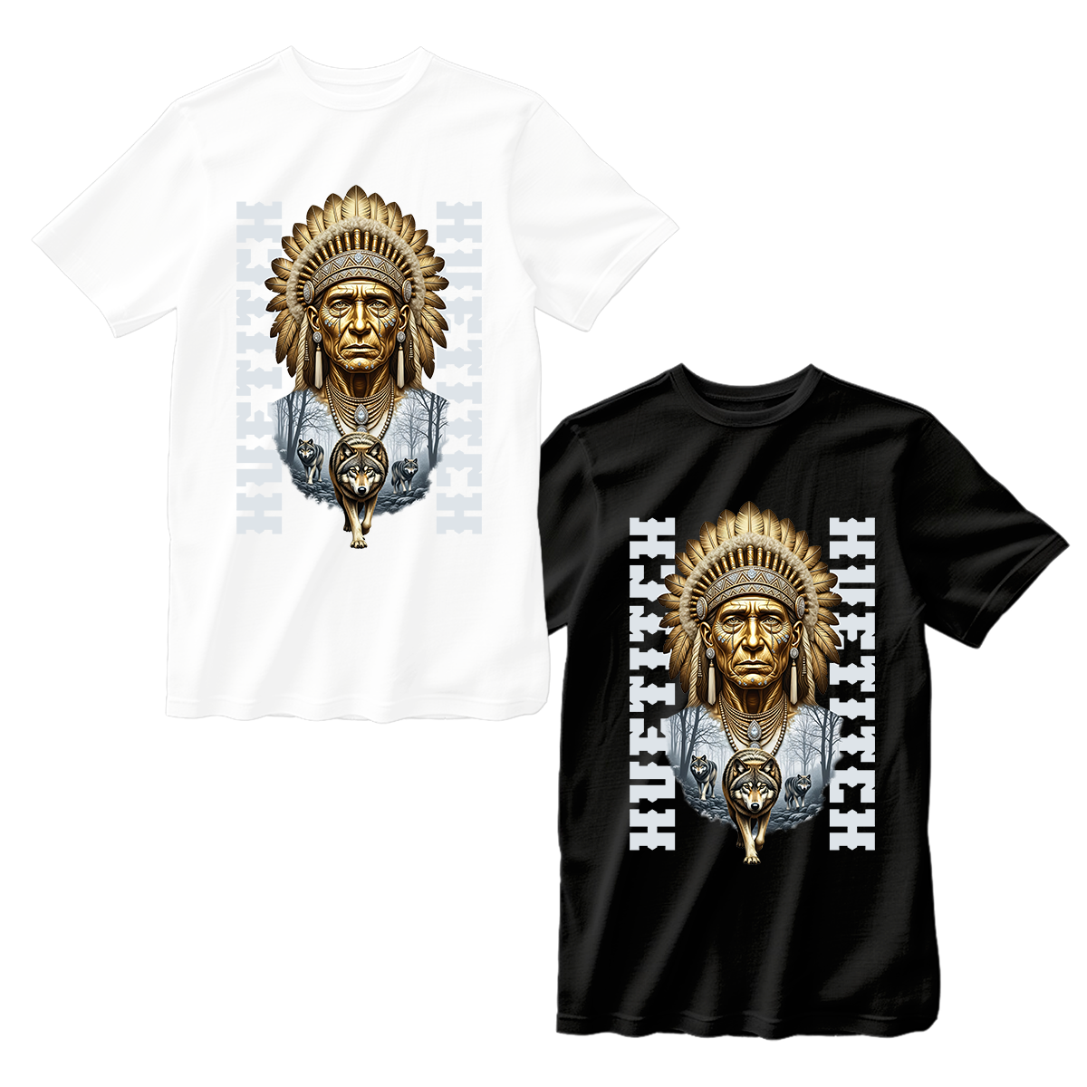 huetitch T-shirt chief 01-15