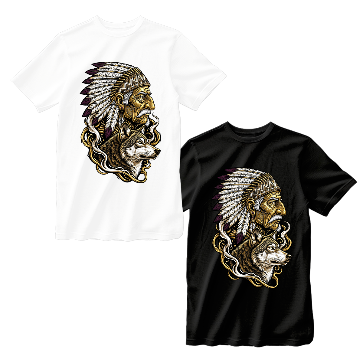 huetitch T-shirt chief 01-17