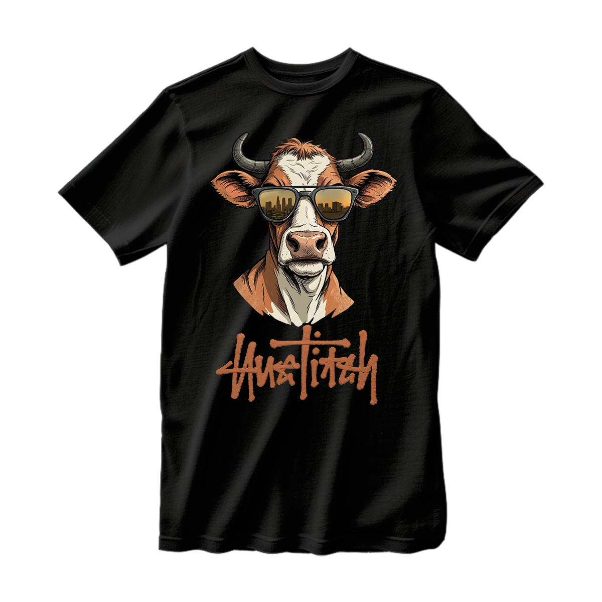 huetitch T-shirt cow 01-02