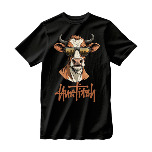 huetitch T-shirt cow 01-02