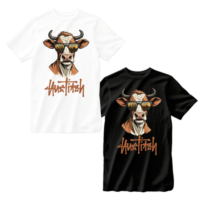 huetitch T-shirt cow 01-02