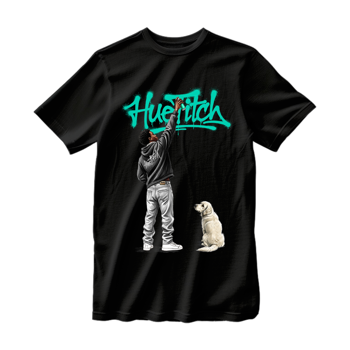 huetitch T-shirt dog 01-07