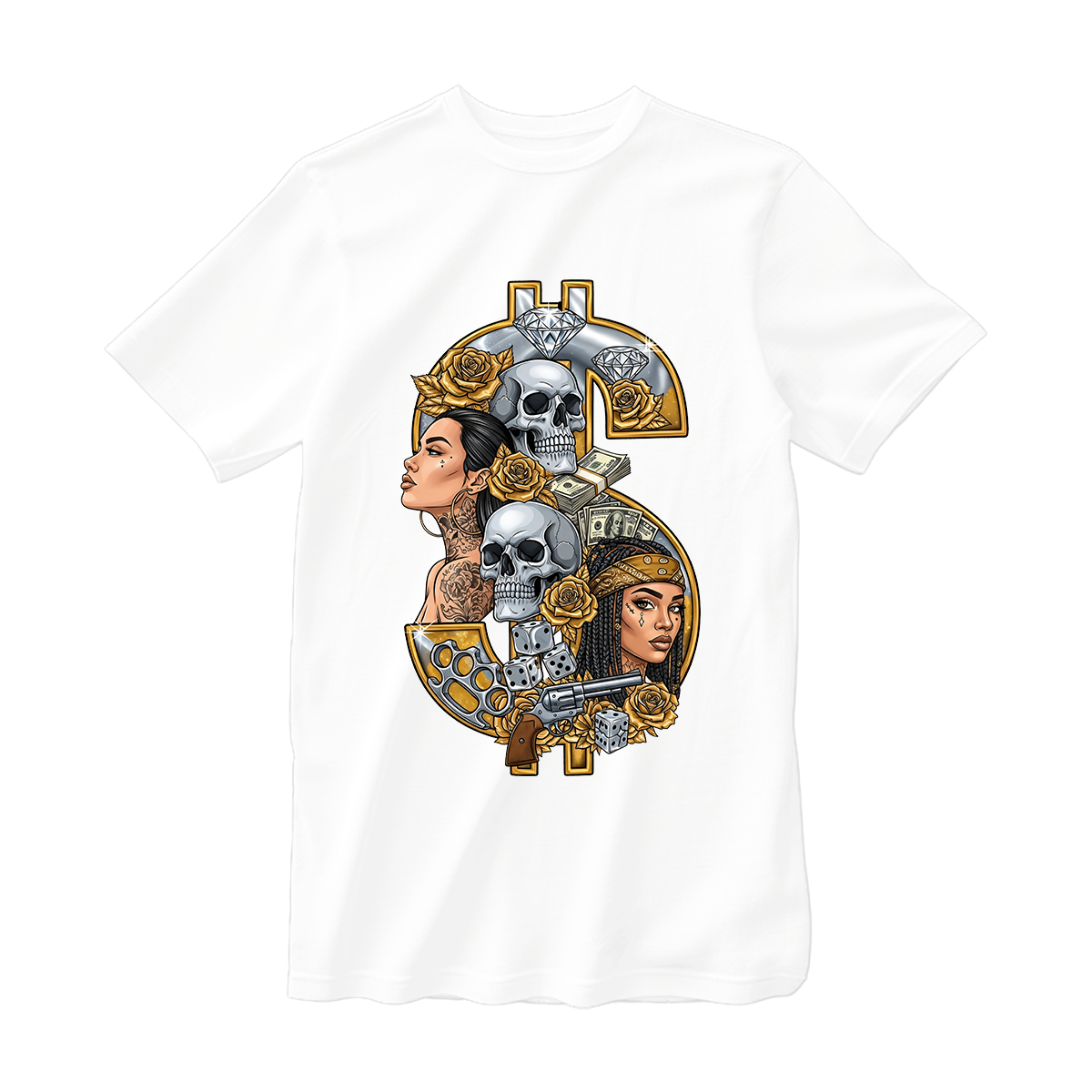 huetitch T-shirt dollar 01-02