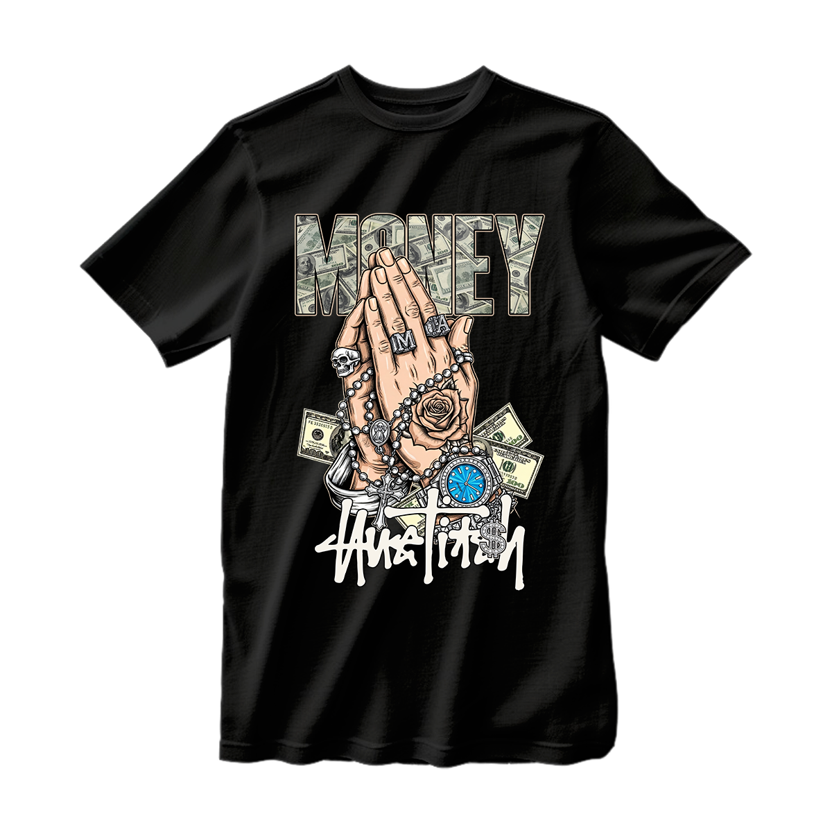 huetitch T-shirt dollar 01-04