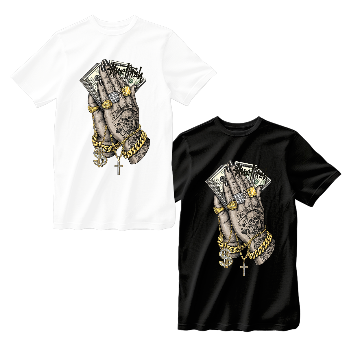 huetitch T-shirt dollar 01-06