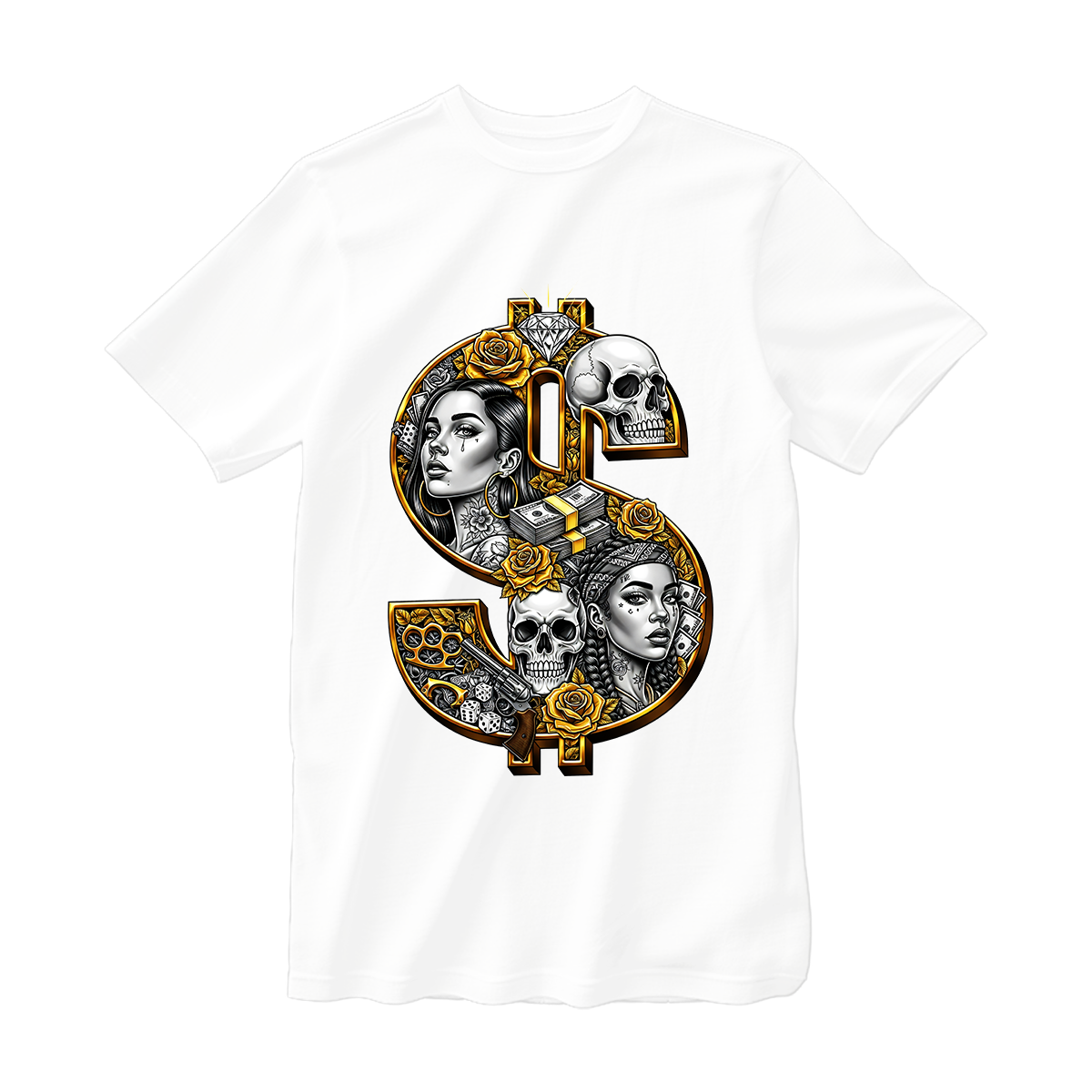 huetitch T-shirt dollar 01-08