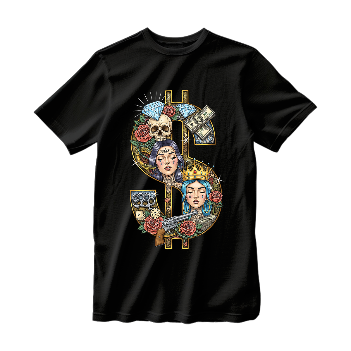 huetitch T-shirt dollar 01-09