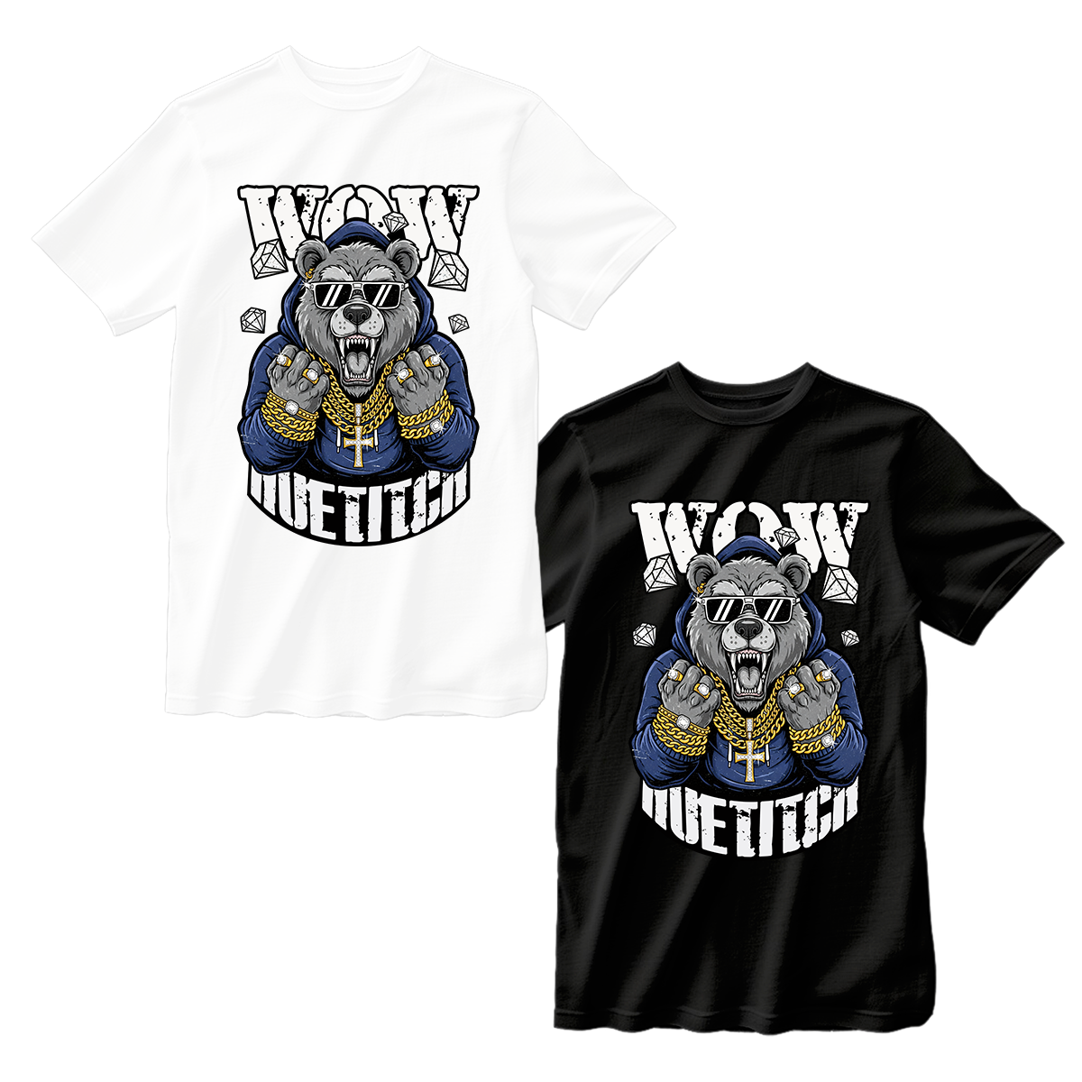 huetitch T-shirt dollar 01-11