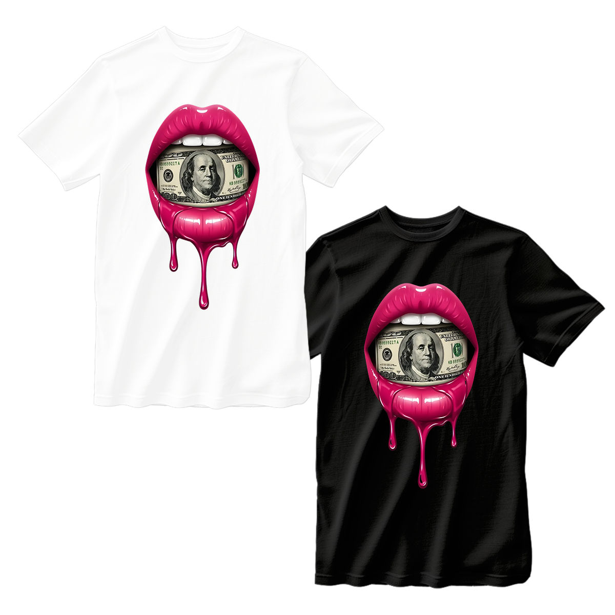huetitch T-shirt dollar 01-17