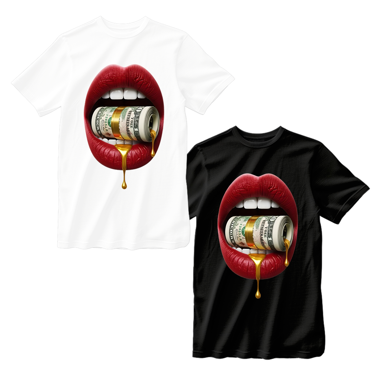 huetitch T-shirt dollar 01-18
