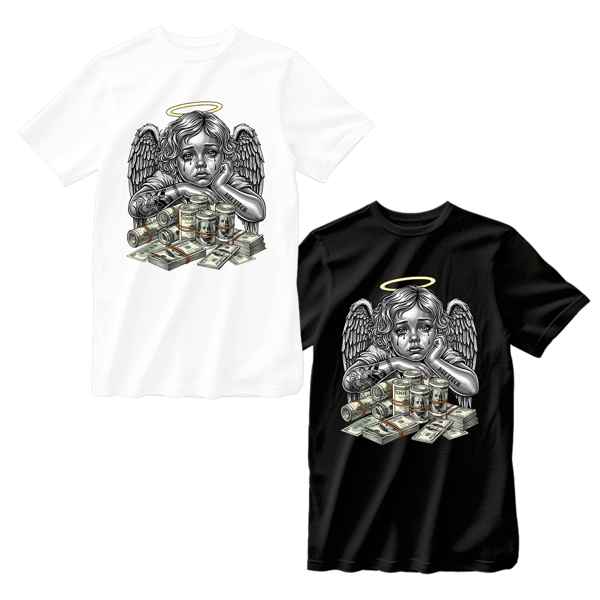 huetitch T-shirt dollar 01-22