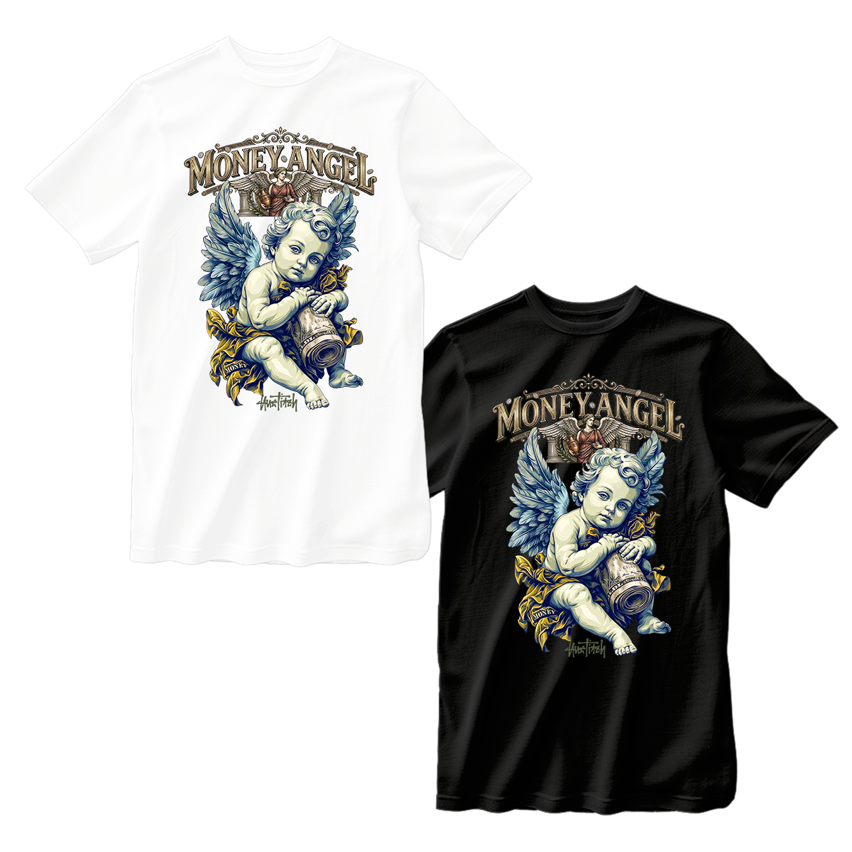 huetitch T-shirt dollar 01-24