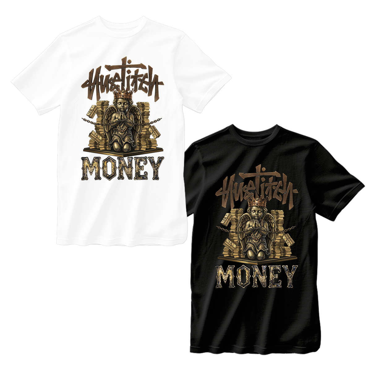 huetitch T-shirt dollar 01-25