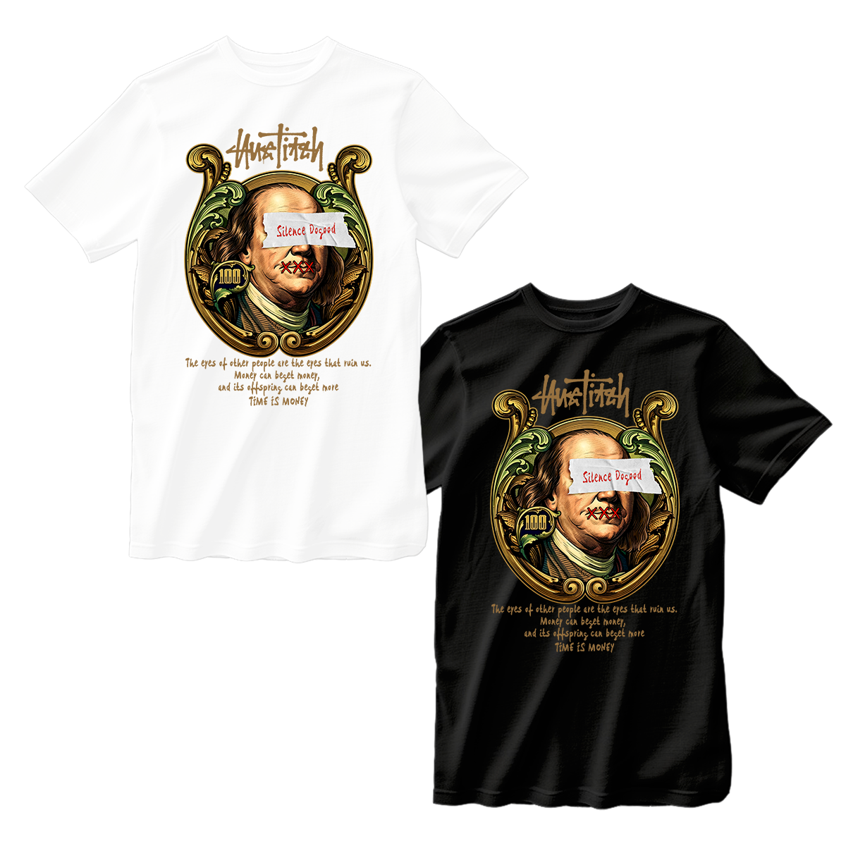 huetitch T-shirt dollar 01-26