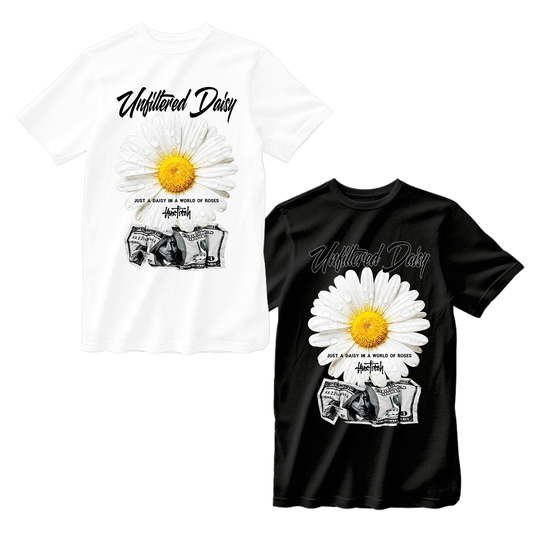 huetitch T-shirt flower 01-02