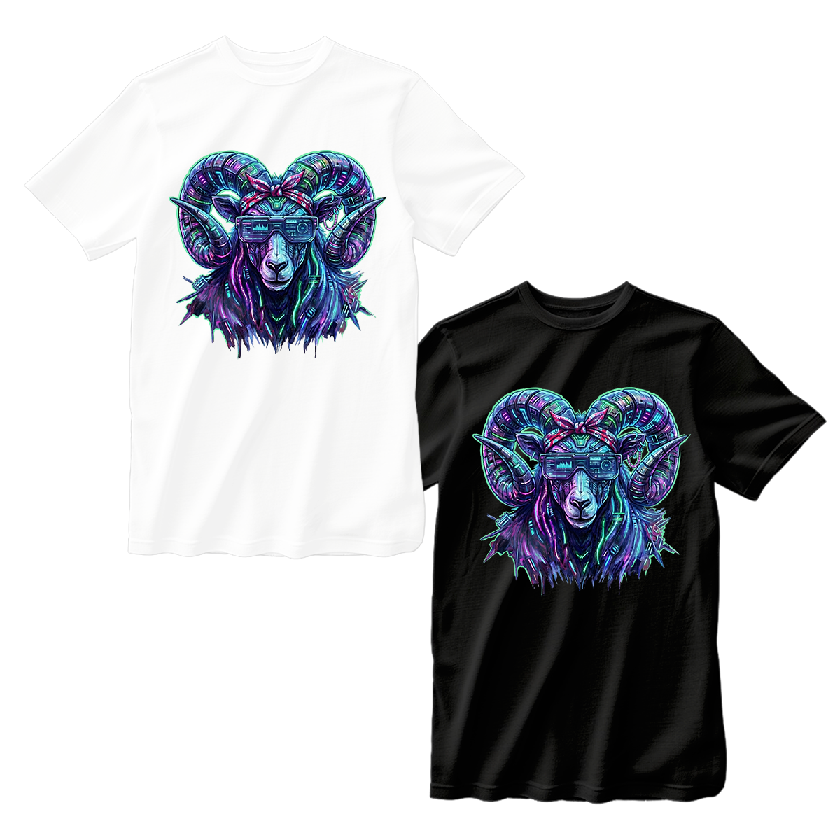 huetitch T-shirt goat 01-04
