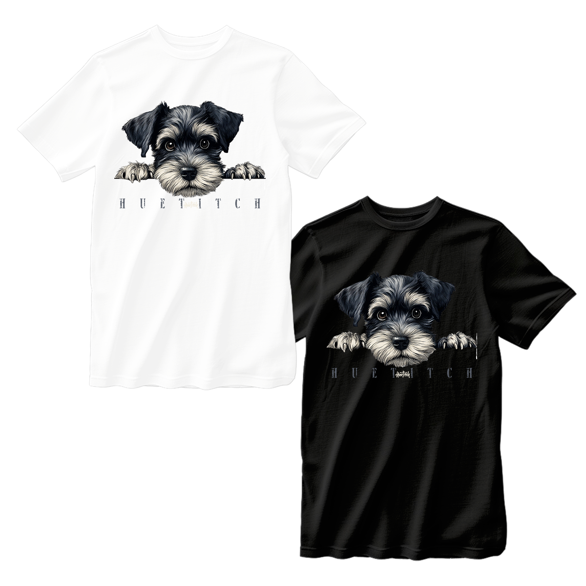huetitch T-shirt dog 01-11